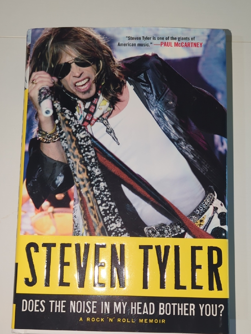 Steven Tyler Memoir'Does the Noise in My Head Bother You?' Harper Collins